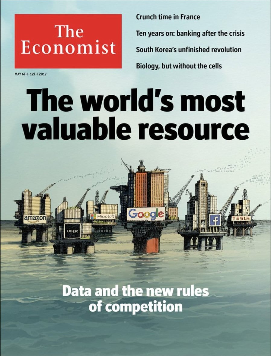 Data is like oil, but not how you think